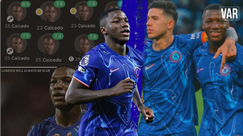 Moisés Caicedo, la figura del Chelsea