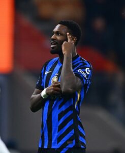 Marcus Thuram con la camiseta del Inter