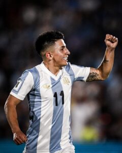 La número 11 para Thiago Almada