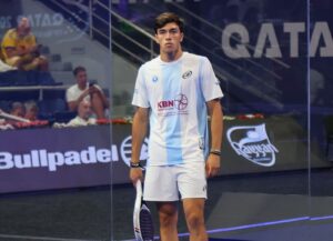 Libaak con la camiseta de Argentina