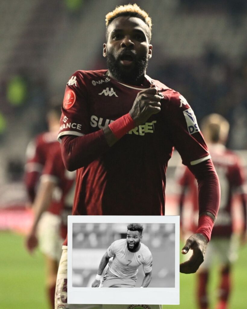 Aaron Boupendza murió tras caer de un piso 11 en China