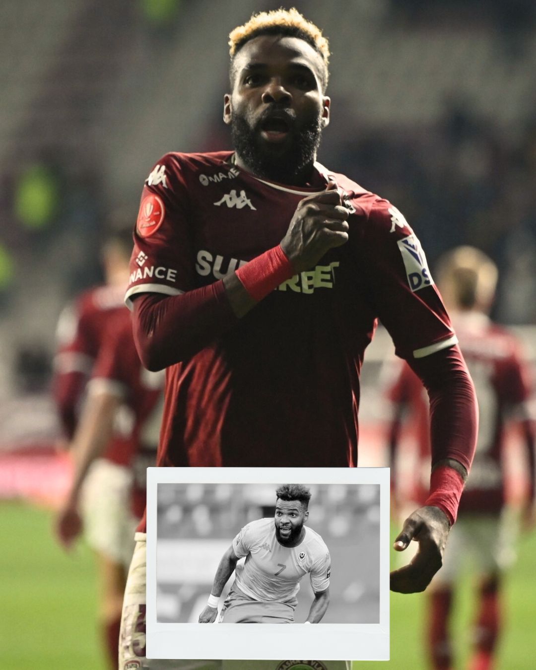 Aaron Boupendza murió tras caer de un piso 11 en China