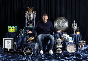 Jamie Vardy con todos sus títulos