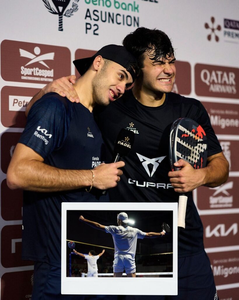 Cardona y Augsburguer, el futuro del Pádel