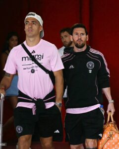 Lionel Messi y Luis Suárez juntos con el Inter de Miami