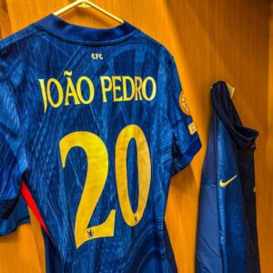 La camiseta de Joao Pedro en el Chelsea FC