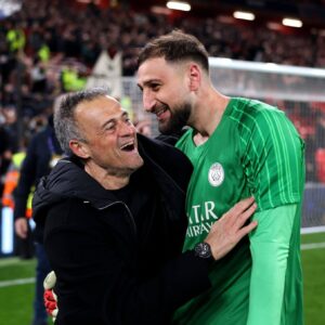 Luis Enrique y Donnarumma juntos por el PSG