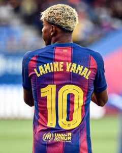 Lamine Yamal, el 10 del FC Barcelona