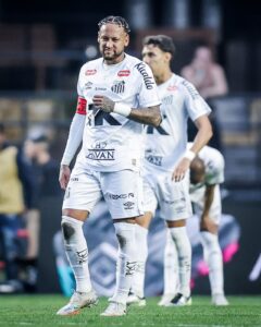 Neymar llorando ante Vasco da Gama