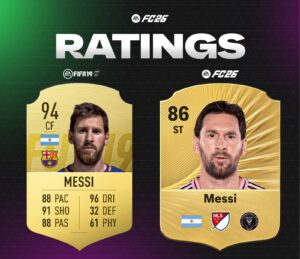 La mejor y peor versión de Messi en la saga de EA Sports