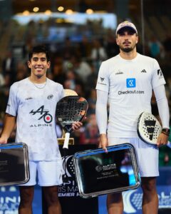 Galán enojado y Chingotto feliz