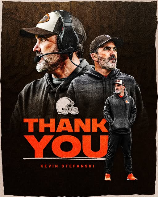 Los Browns anunciaron el despido de Kevin Stefanski, tras seis temporadas bajo el mando