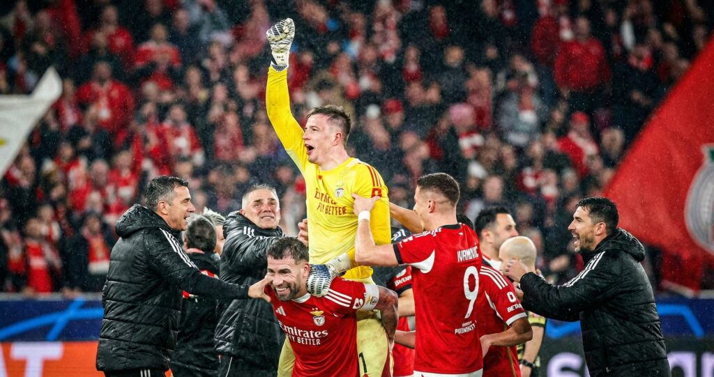 Anatoliy Trubin hizo historia con el Benfica: ¿Cuántos porteros anotaron gol en la Champions League?