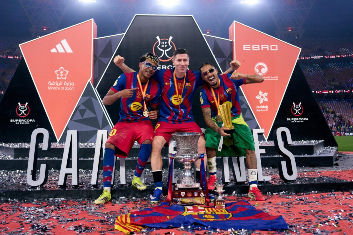 Barcelona es el campeón de la Supercopa de España 2026.