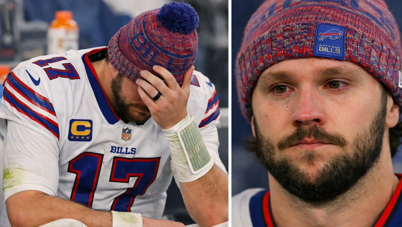 La reacción de Josh Allen de Bills se volvió tendencia en redes sociales La reacción de Josh Allen de Bills se volvió tendencia en redes sociales