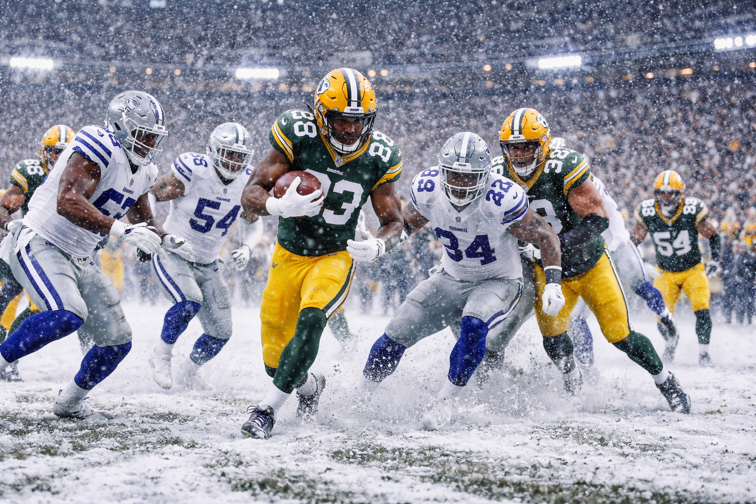 Estrategias de jugadores NFL del frío extremo