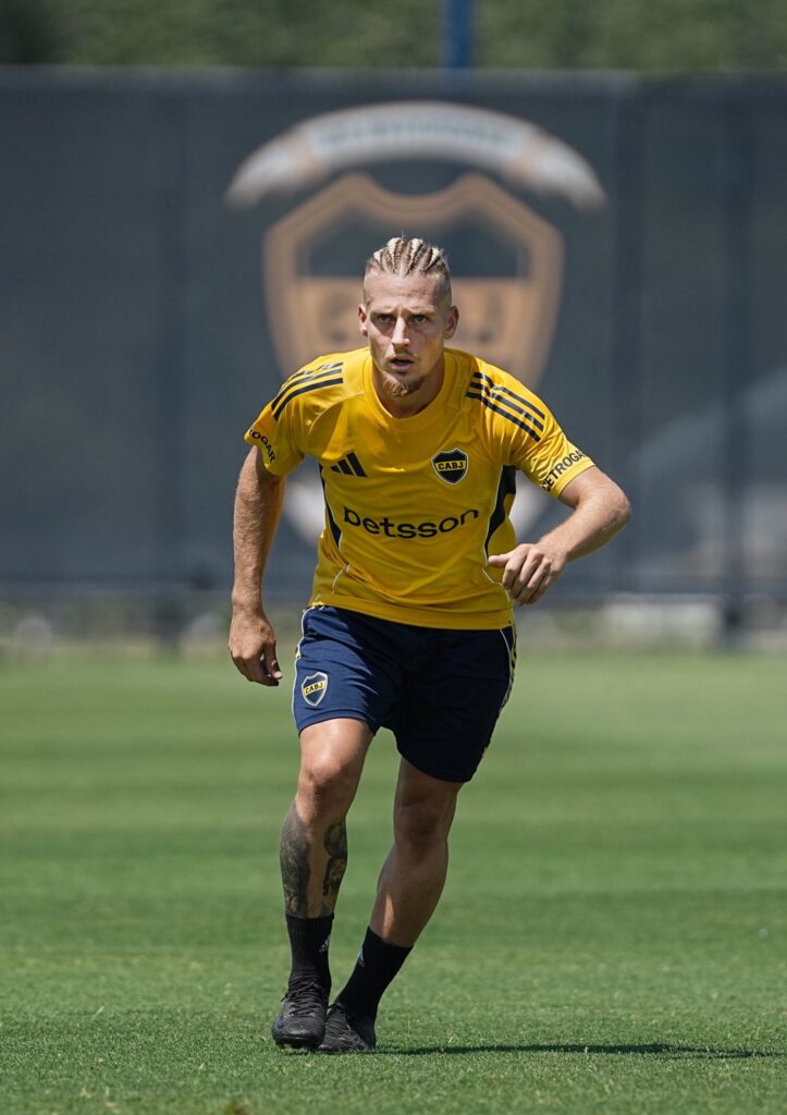 Santiago Ascacíbar entrenó este jueves con Boca, ¿Por qué Verón critica a Ascacíbar?