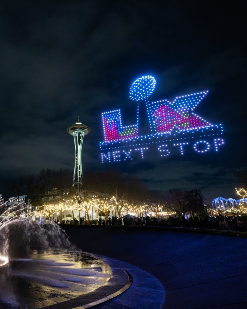 La ciudad de Seattle está de fiesta mientras se preparan para el Super Bowl