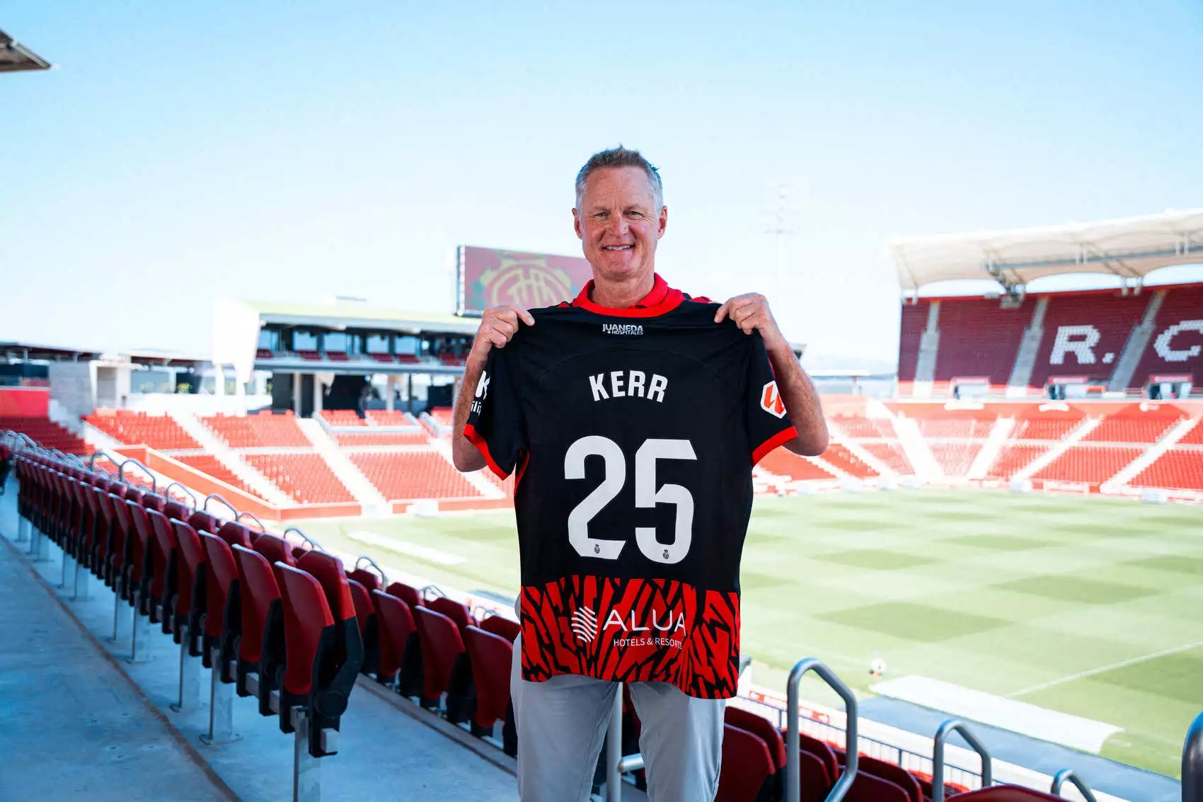 Steve Kerr, coach de los Golden Stat Warriors llegó a la directiva del Mallorca en 2023