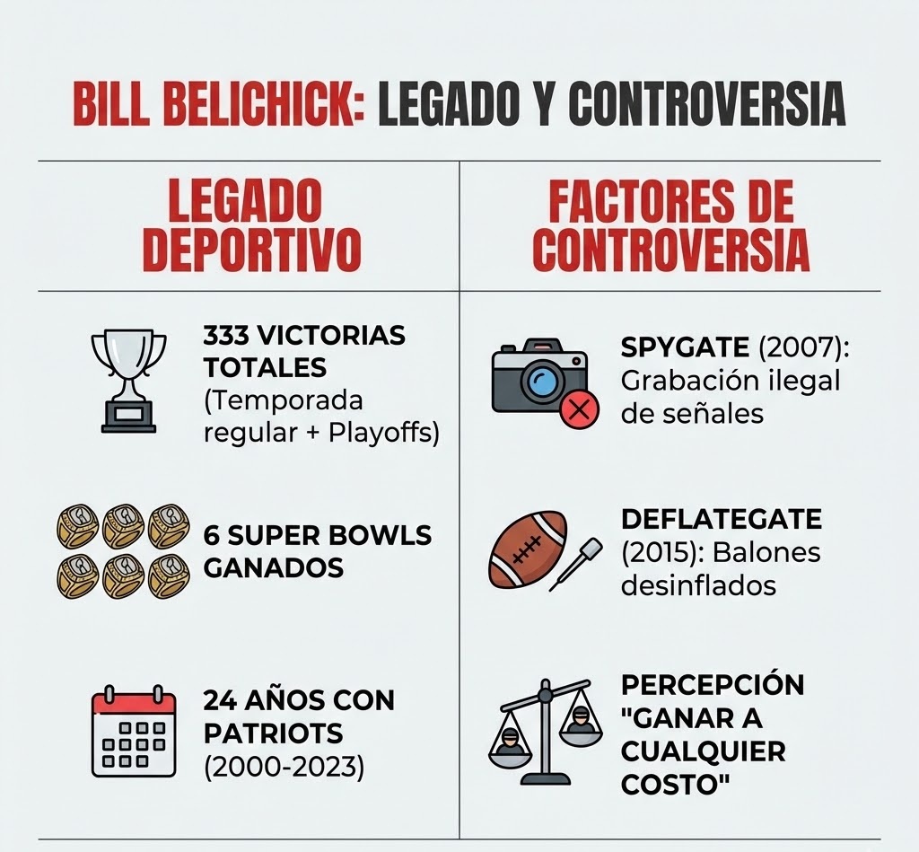 legado controversia belichick