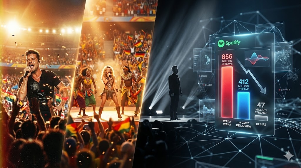 Ricky Martin, Shakira, Desire canción oficial Mundial 2026