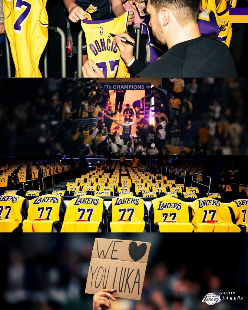 Luka Doncic es la figura del futuro para a franquicia de los Lakers