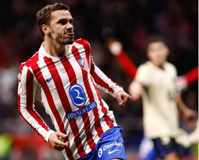 Antoine Griezmann tiene contrato vigente con el Atlético de Madrid hasta la próxima temporada