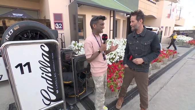 Documental Keanu Reeves Cadillac F1, producido y protagonizado por el afamado actor