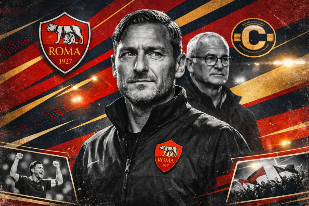 Francesco Totti vuelve a la Roma tras varios años de ausencia