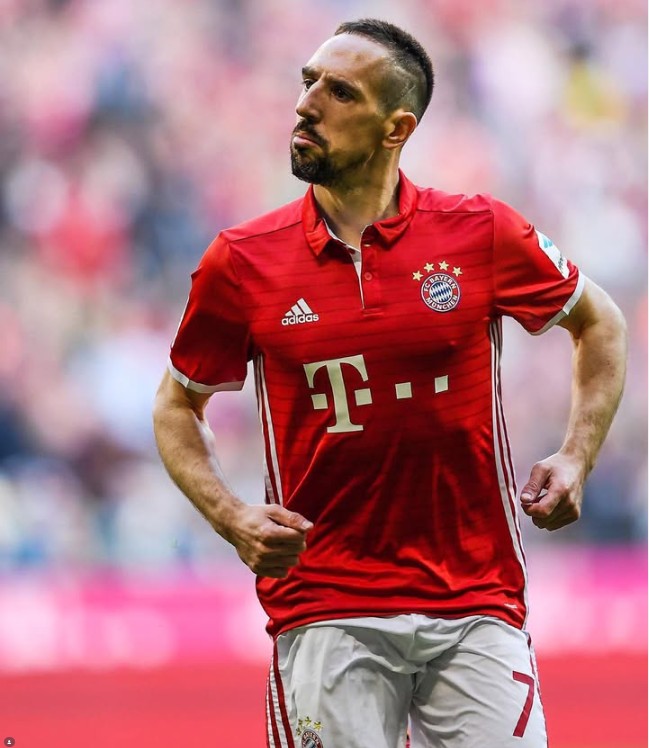 Franck Ribéry vivió su época más exitosa como futbolista con el Bayern Munich