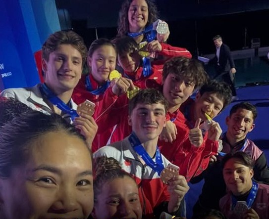 El equipo mexicano está teniendo una gran actuación en el Mundial de Clavados Montreal 2026