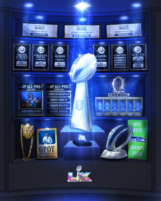 Los Seahawks tuvieron un gran año de reconstrucción que los llevó hasta ganar el Super Bowl LX