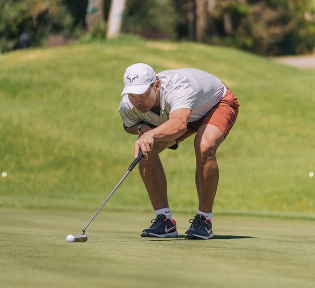 Rafale Nadal no ha descartado la posibilidad de incursionar en el golf a nivel profesional