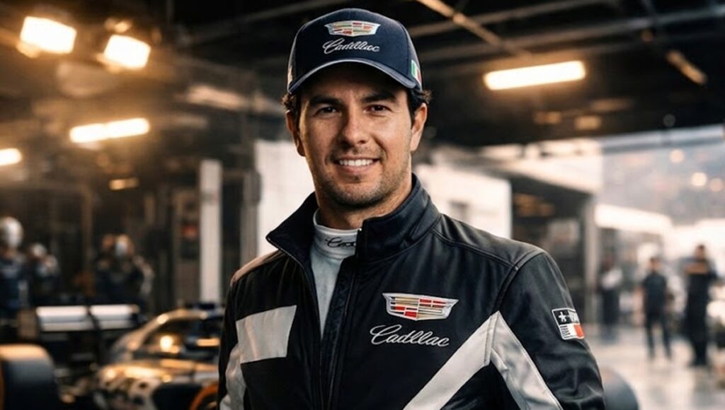 Ropa oficial de Checo Pérez Cadillac para la temporada 2026 de F1