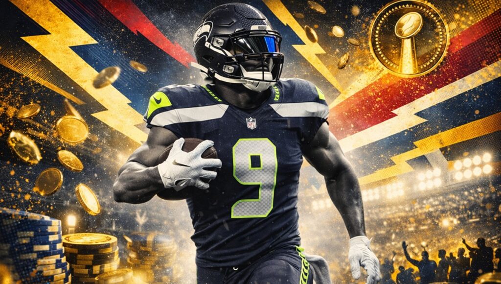 Super Bowl LX apuestas, Kenneth Walker III fue designado MVP del partido