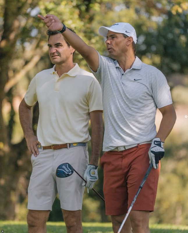 Tras su retiro, Rafael Nadal encontró una nueva pasión en el golf