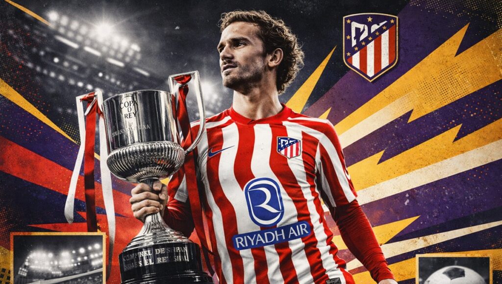 Antoine Griezmann para fichaje al Orlando City para jugar la Final de la Copa del Rey