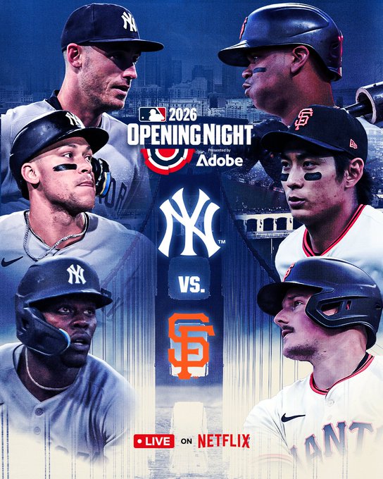 Este miércoles arranca el Opening Day de la temporada 2026 de la MLB