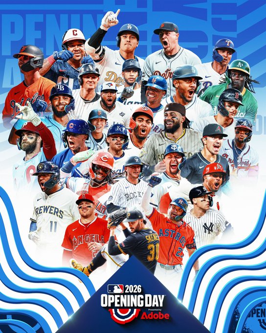 Este miércoles comenzó el Opening Day de la temporada 2026 de la MLB