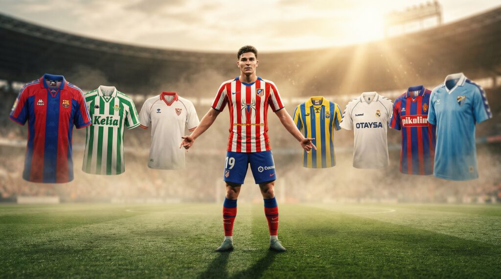 España prepara su primera Jornada Retro de LaLiga 2026 con la participación de casi todos los clubes de primera división