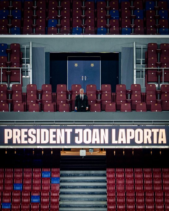 Joan Laporta prometió una nueva era de gloria para el Barcelona durante su nuevo periodo