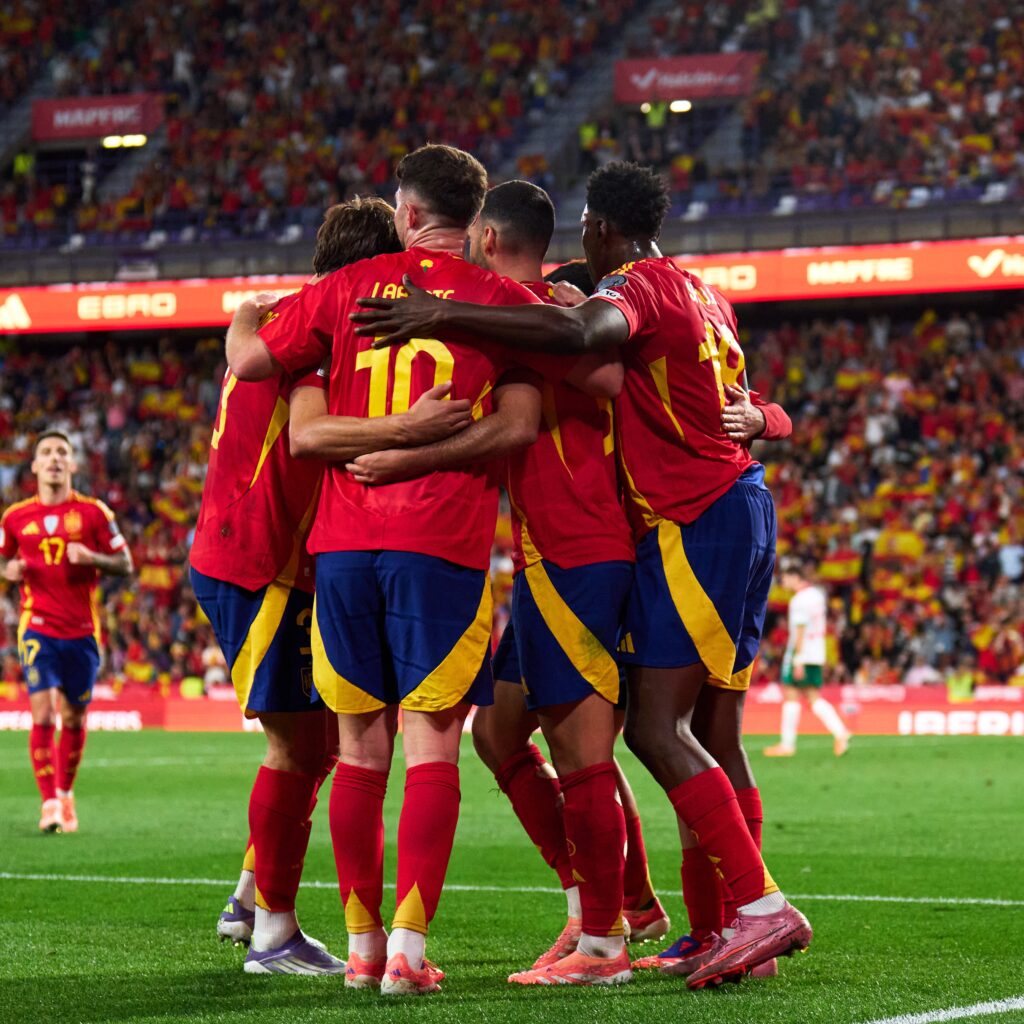 La Selección de España es dirigida por Luis de la Fuente y tiene como figura a Lamine Yamal.