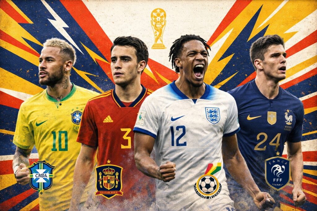 Neymar encabeza la lista de figuras descartadas del Mundial 2026 al momento.