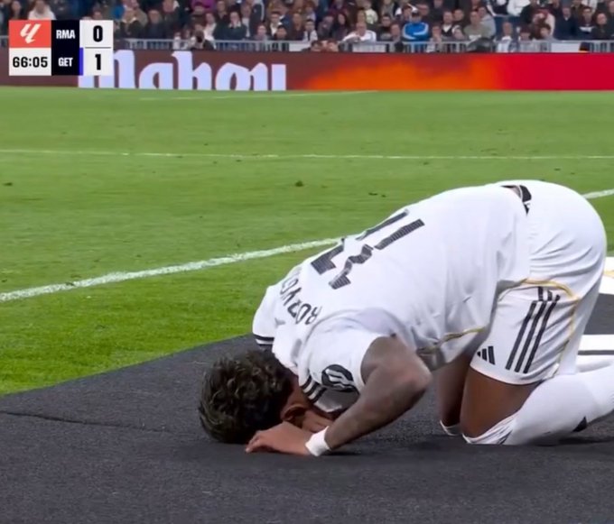 Rodrygo se lesionó en el segundo tiempo de la derrota de este lunes del Real Madrid ante Getafe