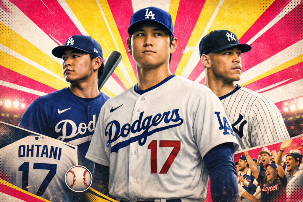 Shohei Ohtani lidera la lista de jerseys más vendidos MLB 2026 junto con Yoshinobu Yamamoto
