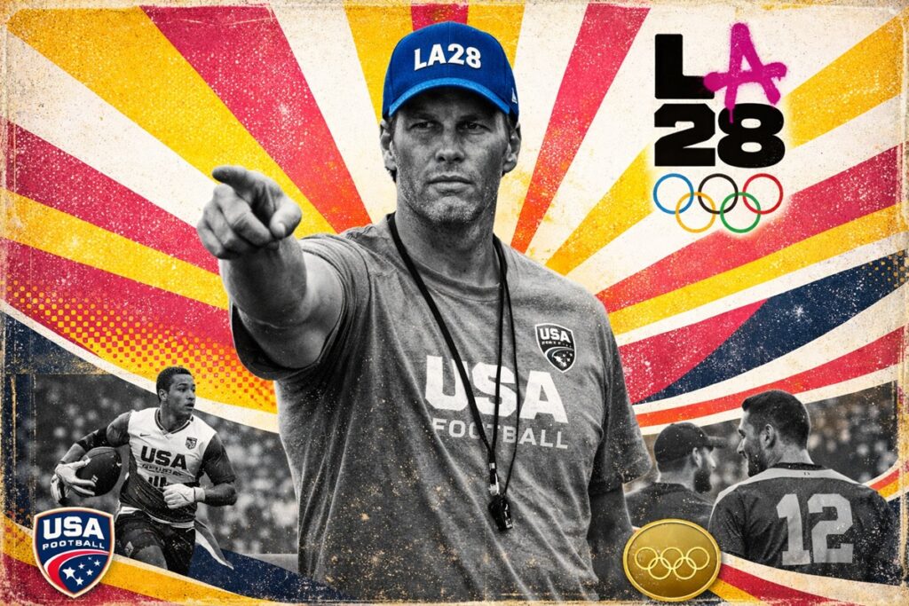 Tom Brady coach en flag football LA28: ¿existe la posibilidad?