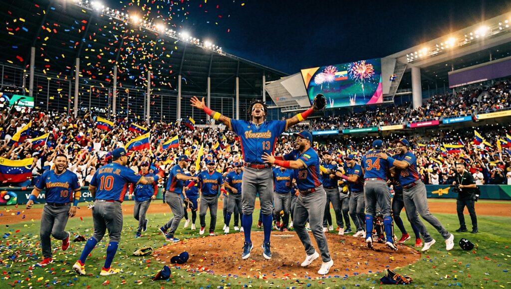Venezuela campeón del Clásico Mundial de Béisbol 2026 tras vencer a EE.UU.