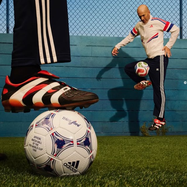 Zinedine Zidane es campeón del mundo con Francia en 1998