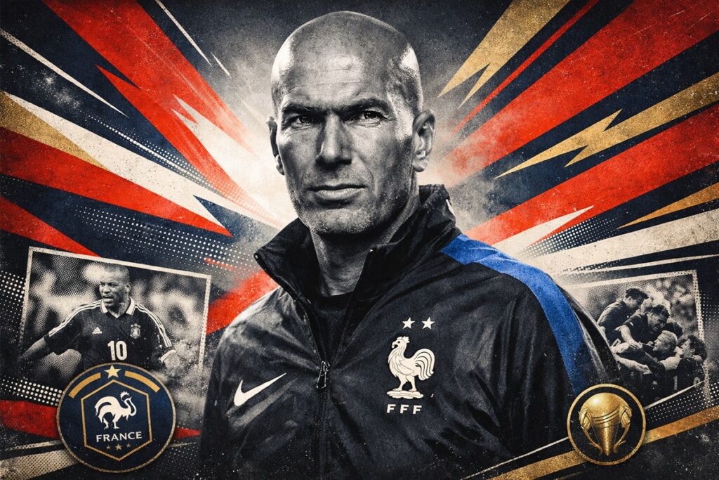 Zinedine Zidane nuevo seleccionador de Francia, luego del Mundial 2026