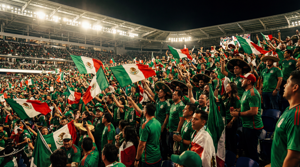 Afición Mexicana en los Mundiales, una de las más numerosas en los últimos años